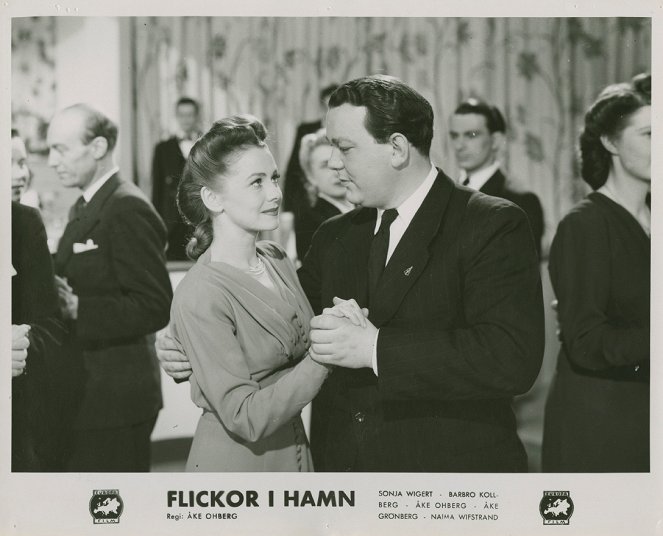 Flickor i hamn - Lobby Cards - Sonja Wigert, Åke Grönberg