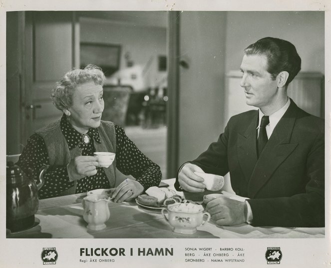 Flickor i hamn - Lobby Cards - Naima Wifstrand, Åke Ohberg