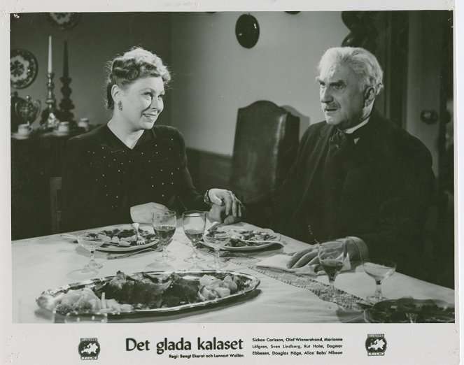 Det glada kalaset - Lobbykarten - Marianne Löfgren, Olof Winnerstrand