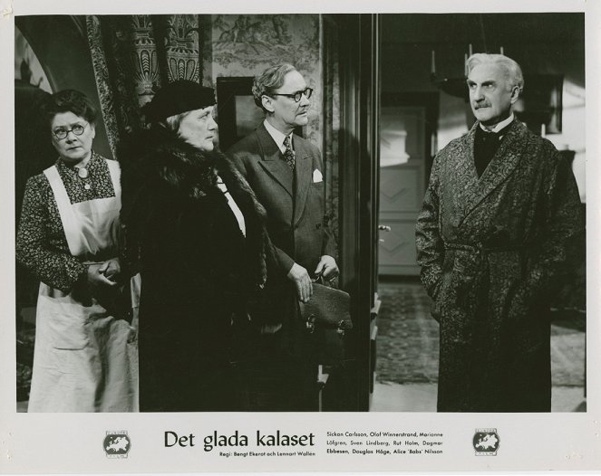 Det glada kalaset - Vitrinfotók - Dagmar Ebbesen, Olof Winnerstrand