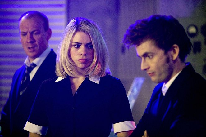 Doctor Who - Die Ära des Stahls - Filmfotos - Shaun Dingwall, Billie Piper, David Tennant