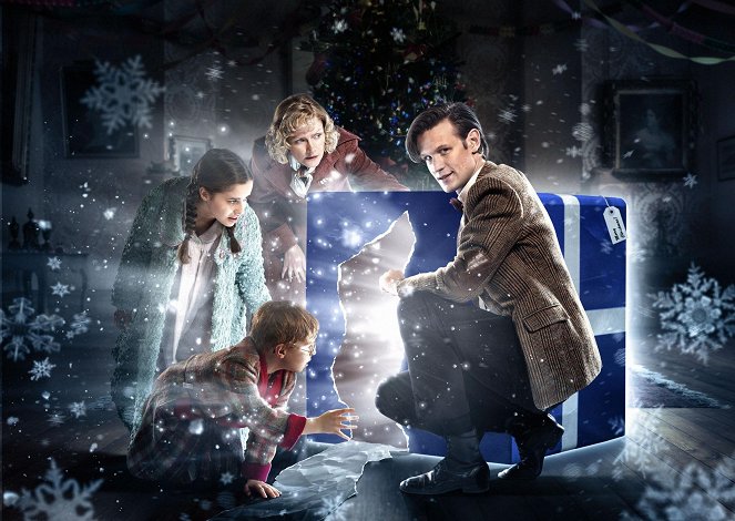 Doctor Who - The Doctor, the Widow and the Wardrobe - Promoción - Holly Earl, Claire Skinner, Matt Smith