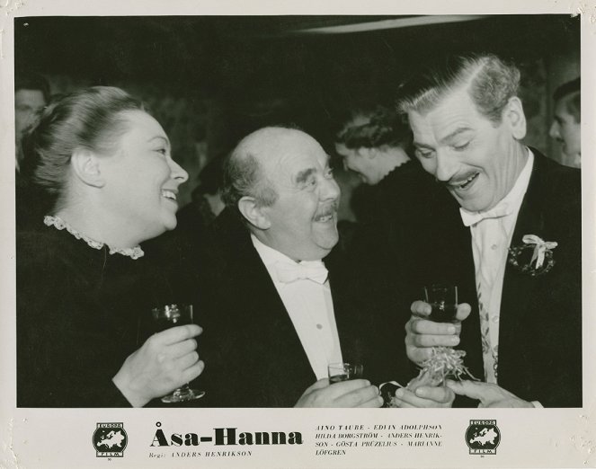 Åsa-Hanna - Lobby Cards - Marianne Löfgren, Carl-Gunnar Wingård, Edvin Adolphson