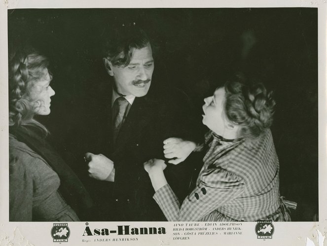 Åsa-Hanna - Vitrinfotók - Aino Taube, Edvin Adolphson, Marianne Löfgren