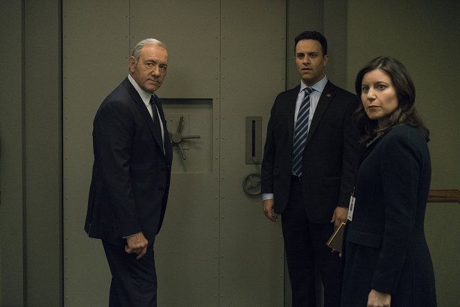 House of Cards - Im Bunker - Filmfotos - Kevin Spacey, Susan Pourfar