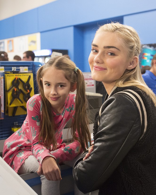 American Housewife - The Mom Switch - De filmagens - Julia Butters, Meg Donnelly