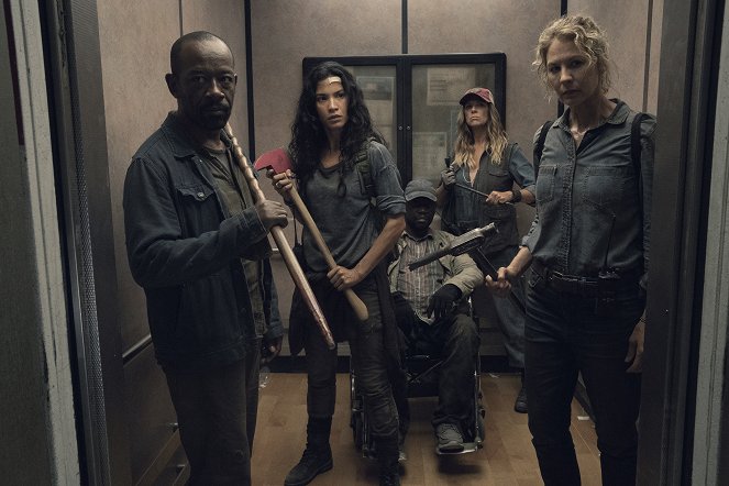 Fear the Walking Dead - I Lose People... - Photos - Lennie James, Danay Garcia, Daryl Mitchell, Mo Collins, Jenna Elfman