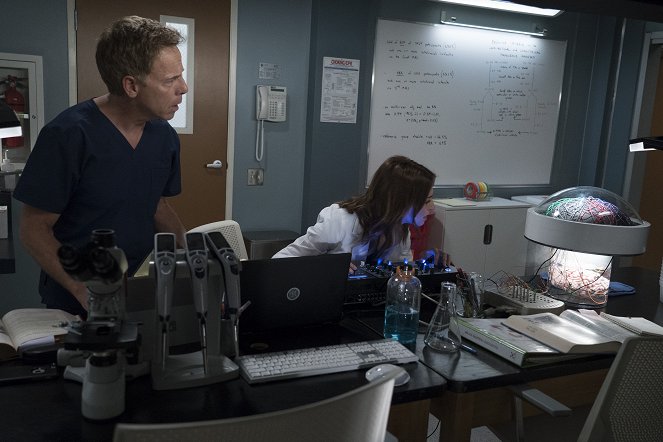 Grey's Anatomy - Season 15 - With a Wonder and a Wild Desire - Film - Greg Germann, Caterina Scorsone