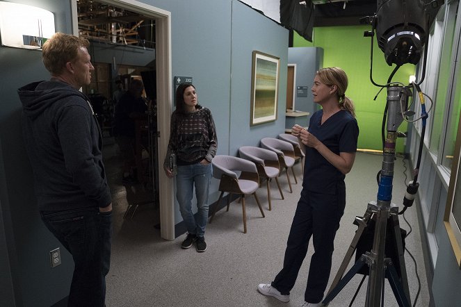 A Grace klinika - Season 15 - Együtt vagy egyedül? - Forgatási fotók - Kevin McKidd, Ellen Pompeo