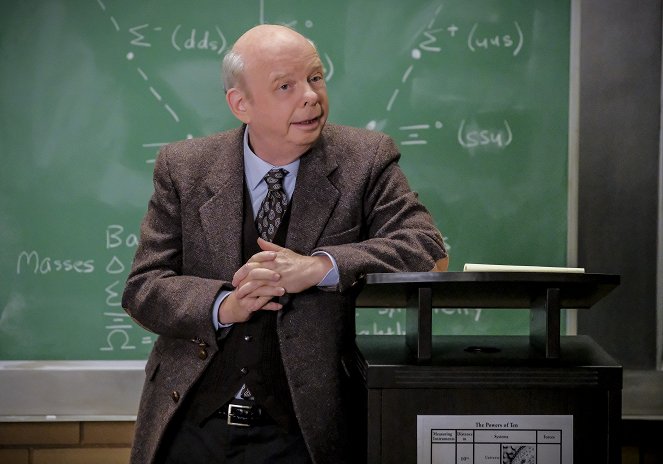 Young Sheldon - A Rival Prodigy and Sir Isaac Neutron - Van film - Wallace Shawn