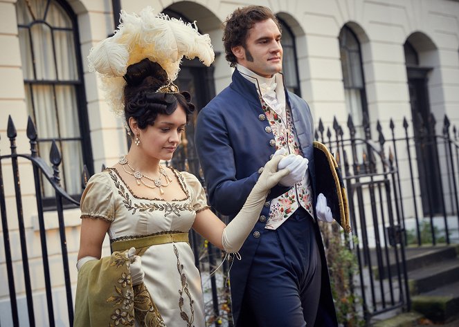 Vanity Fair - In Which a Painter's Daughter Meets a King - Photos - Olivia Cooke, Tom Bateman