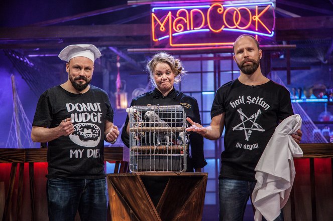 Mad Cook Show - Season 2 - Erityisruokavaliot ja dieetit - Promoción - Riku Rantala, Jenni Tuominen, Tuomas Milonoff