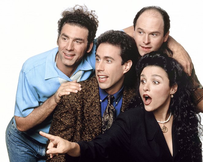 Seinfeld - Promóció fotók - Michael Richards, Jerry Seinfeld, Jason Alexander, Julia Louis-Dreyfus