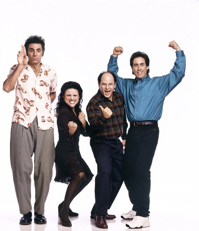 Seinfeld - Promo - Michael Richards, Julia Louis-Dreyfus, Jason Alexander, Jerry Seinfeld