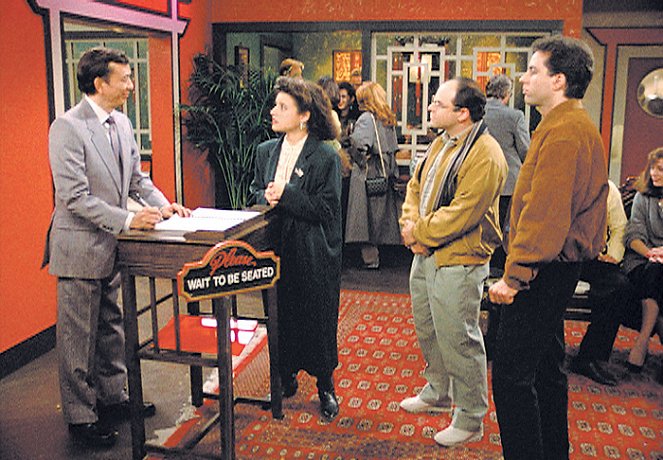 Seinfeld - Season 2 - Im chinesischen Restaurant - Filmfotos - James Hong, Julia Louis-Dreyfus, Jason Alexander, Jerry Seinfeld