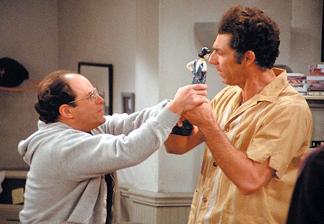 Seinfeld - Season 2 - La estatua - De la película - Jason Alexander, Michael Richards