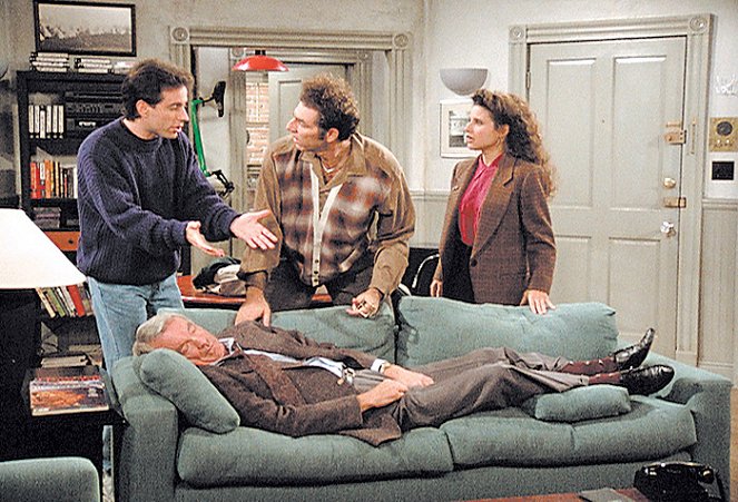 Kroniki Seinfelda - Season 3 - Przestawianie - Z filmu - Jerry Seinfeld, Michael Richards, Julia Louis-Dreyfus