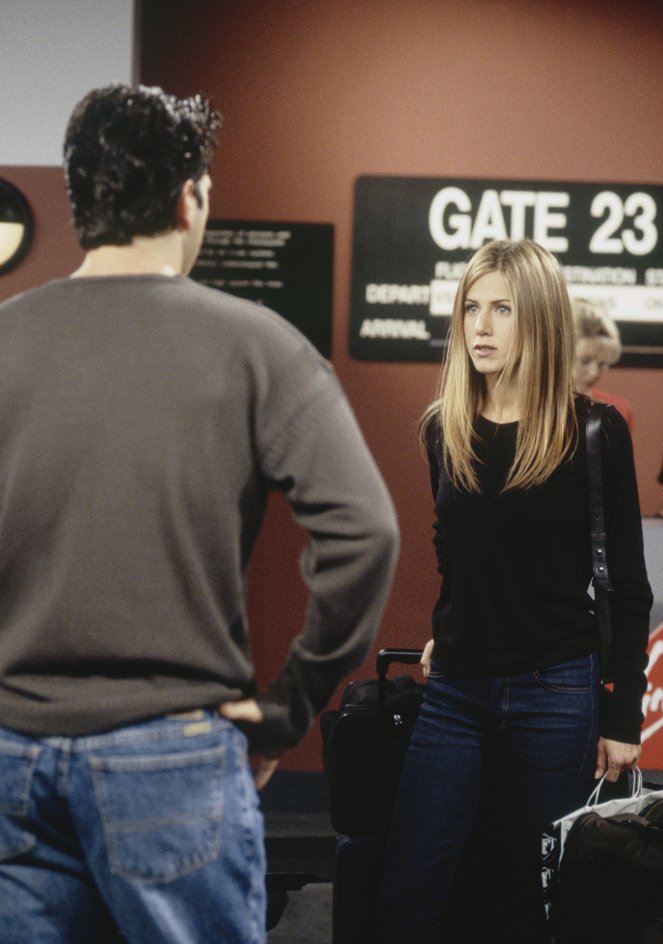 Amigos - El de después de que Ross dijera el nombre de Rachel - De la película - Jennifer Aniston