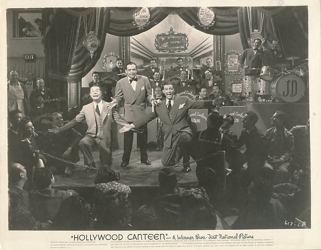 Hollywood Canteen - Cartões lobby - Joe E. Brown, Jimmy Dorsey, Dennis Morgan