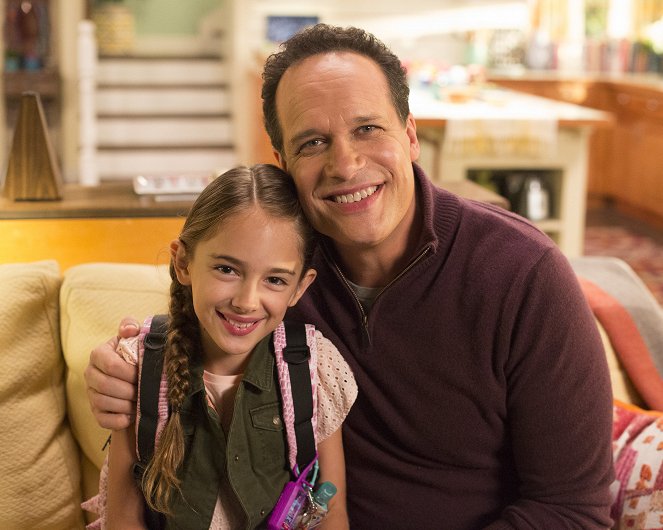 American Housewife - La Bague - Tournage - Julia Butters, Diedrich Bader