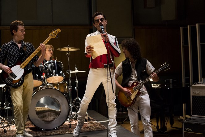 Bohemian Rhapsody - Z filmu - Joseph Mazzello, Ben Hardy, Rami Malek, Gwilym Lee