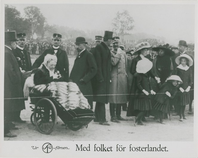 Med folket för fosterlandet - Fotocromos