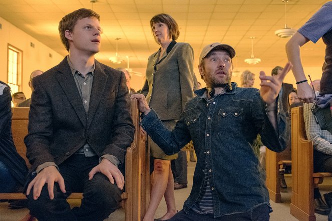 Wymazać siebie - Z realizacji - Lucas Hedges, Joel Edgerton