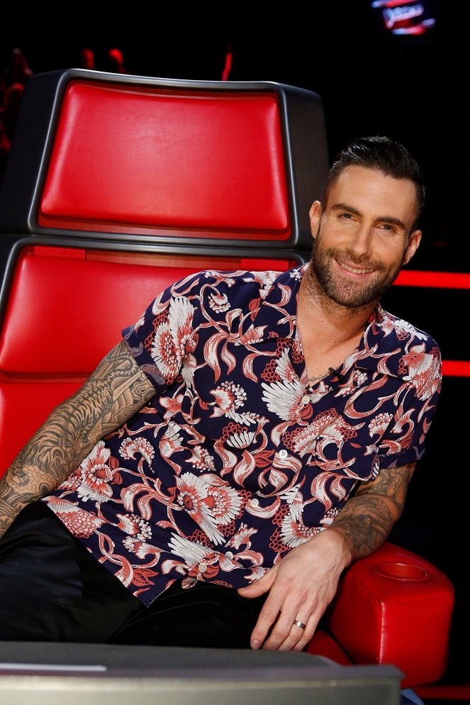 The Voice - Del rodaje - Adam Levine