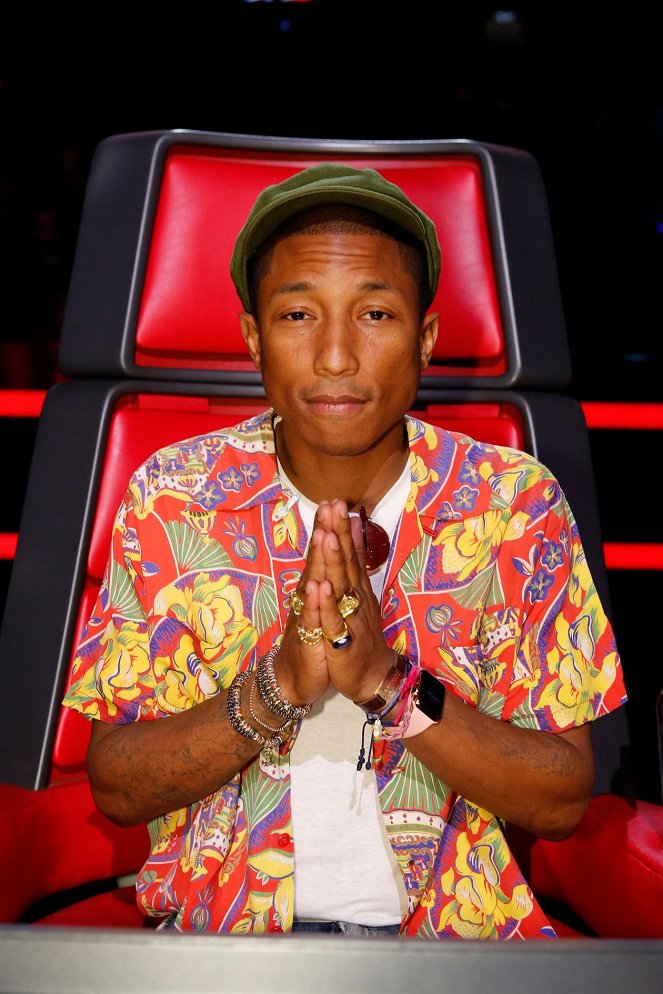 The Voice - Del rodaje - Pharrell Williams