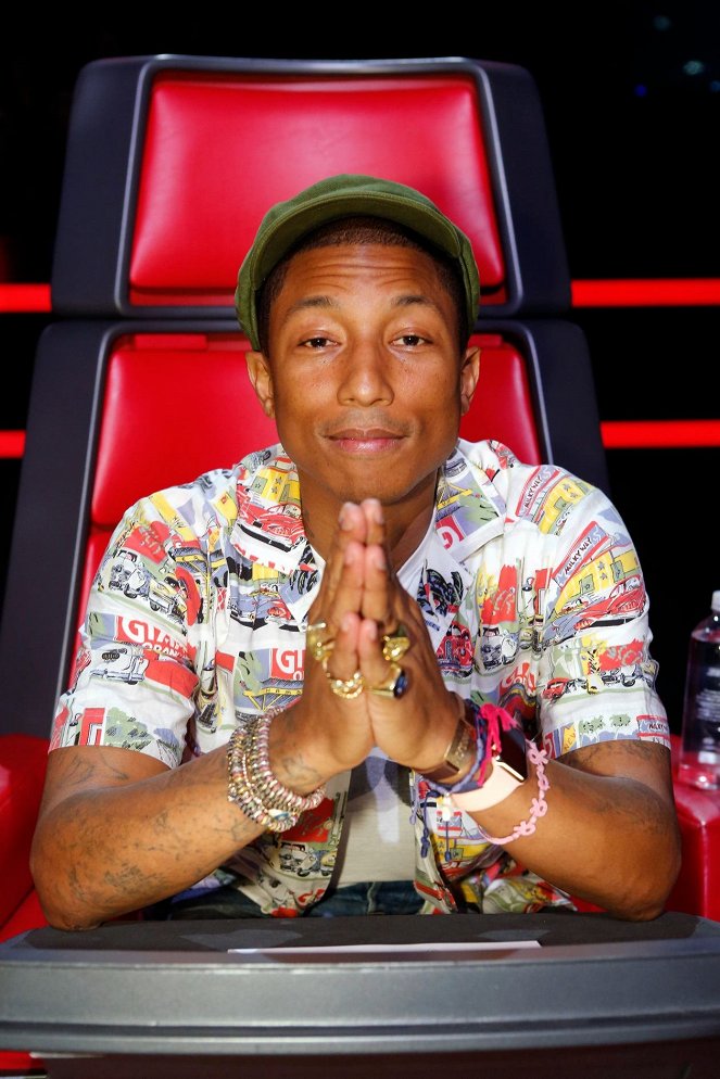 The Voice - Del rodaje - Pharrell Williams