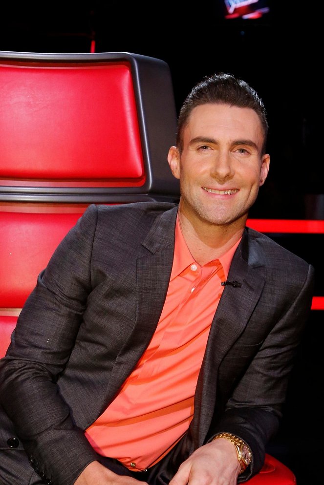 The Voice - Van de set - Adam Levine