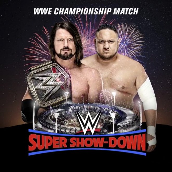 WWE Super Show-Down - Promóció fotók - Allen Jones, Joe Seanoa