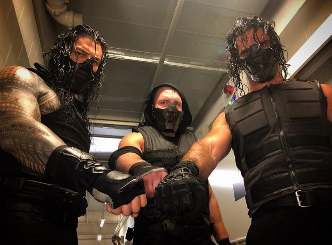 WWE Super Show-Down - Forgatási fotók - Joe Anoa'i, Jonathan Good, Colby Lopez