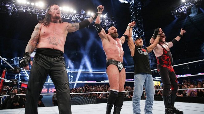 WWE Super Show-Down - Photos - Mark Calaway, Paul Levesque, Shawn Michaels, Glenn Jacobs