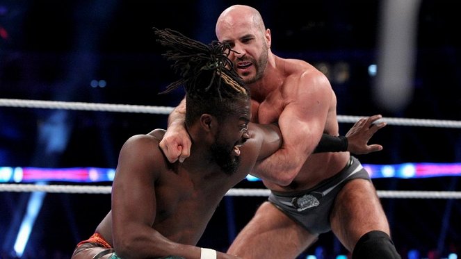 WWE Super Show-Down - Photos - Kofi Sarkodie-Mensah, Claudio Castagnoli
