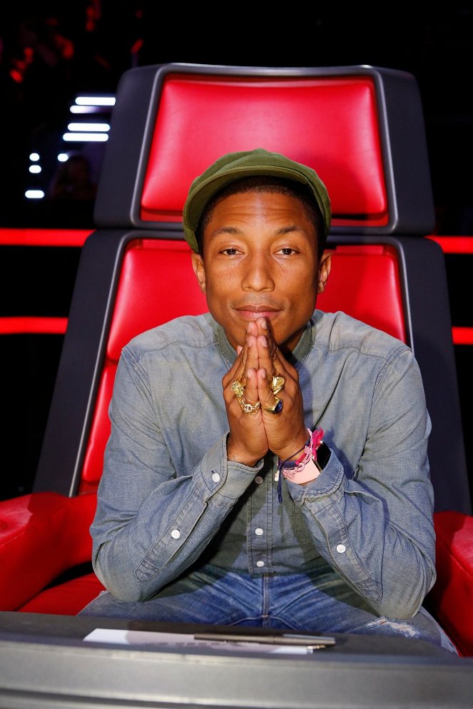 The Voice - Del rodaje - Pharrell Williams