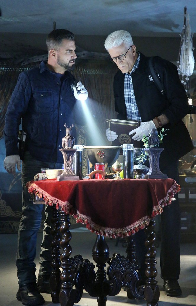 CSI: Crime Scene Investigation - The Book of Shadows - Photos - George Eads, Ted Danson