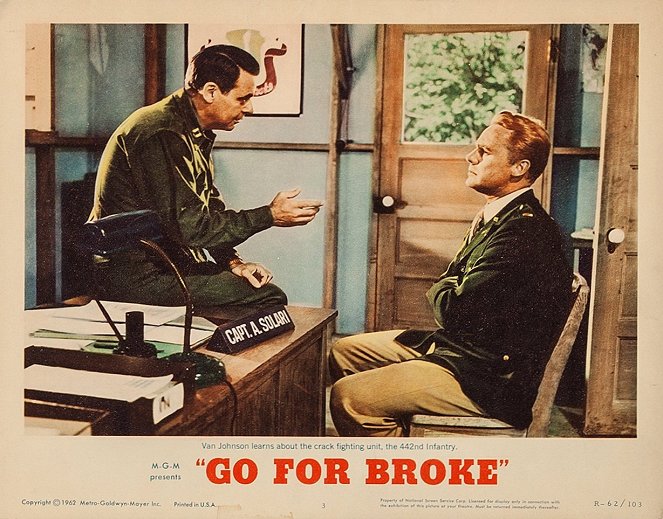 Go for Broke! - Lobbykarten