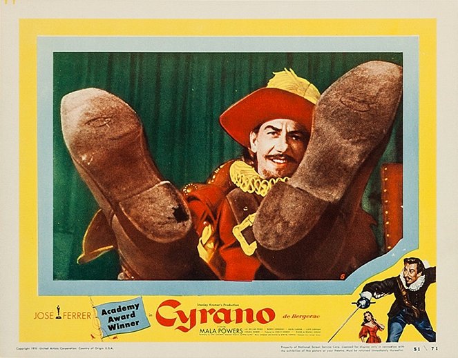 Cyrano - miekan mestari - Mainoskuvat