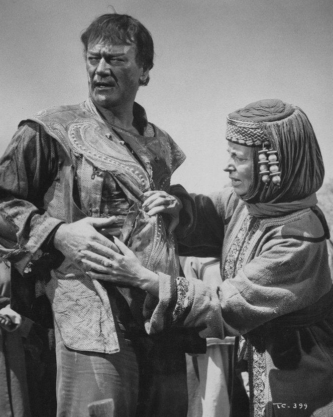 El conquistador de Mongolia - De la película - John Wayne, Agnes Moorehead