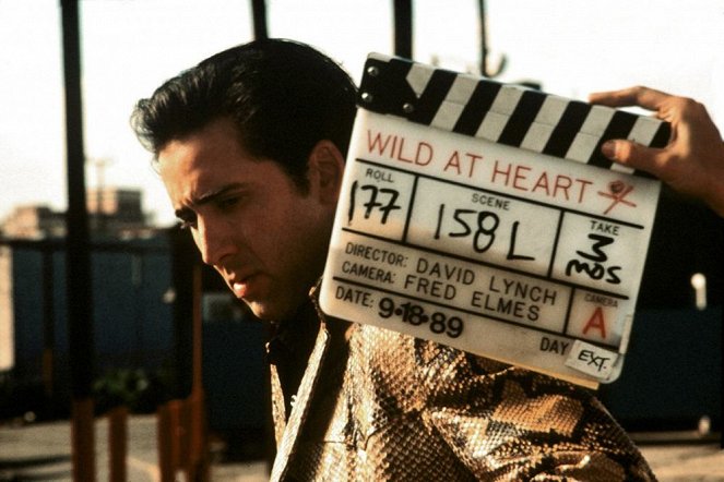 Zběsilost v srdci - Z natáčení - Nicolas Cage