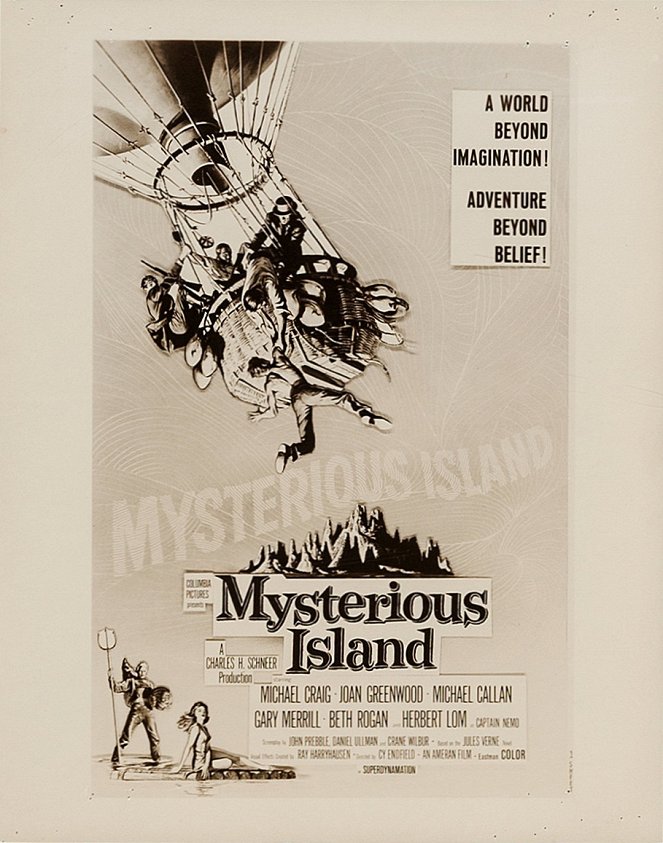 La isla misteriosa - Arte conceptual