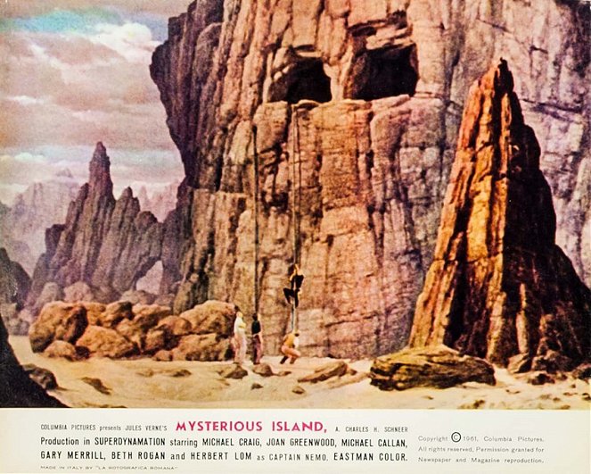 La isla misteriosa - Fotocromos