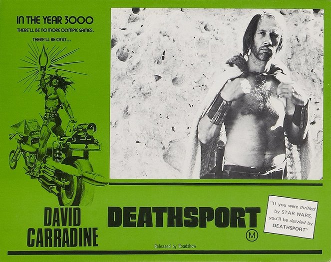 Deathsport - Lobbykaarten - David Carradine