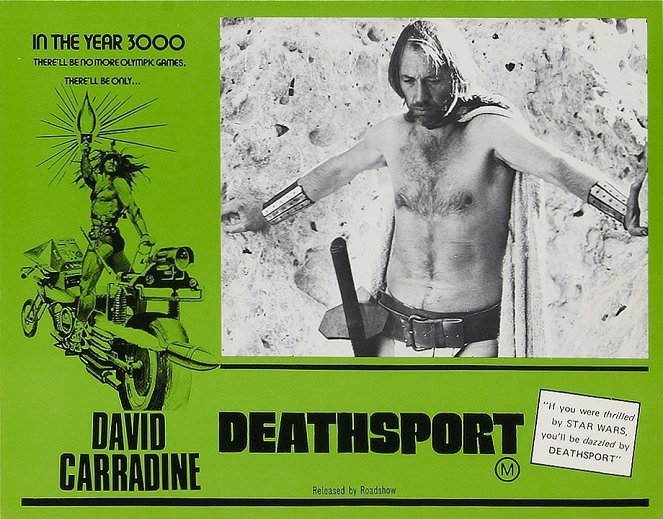 Deathsport - Lobby karty - David Carradine