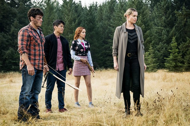The Librarians - And the Trial of the One - De la película - Christian Kane, John Harlan Kim, Lindy Booth, Rebecca Romijn