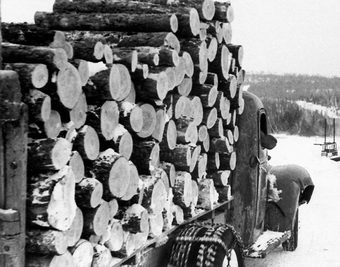 Dřevaři v Manouane - Z filmu