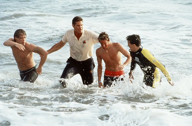 Los vigilantes de la playa - Season 9 - Hot Summer Night - De la película - David Hasselhoff, Jeremy Jackson