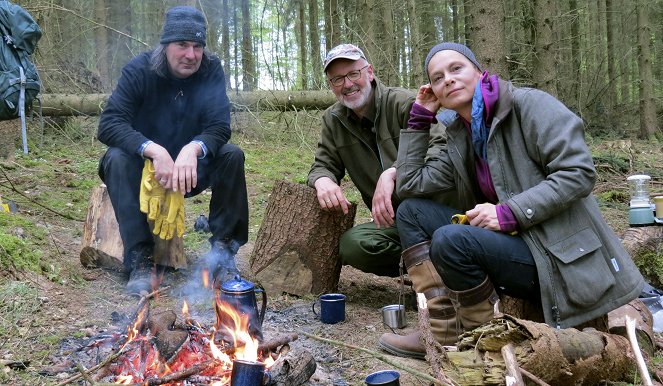 Der mit dem Wald spricht - Unterwegs mit Peter Wohlleben - Film - Guildo Horn, Peter Wohlleben, Sarah Wiener