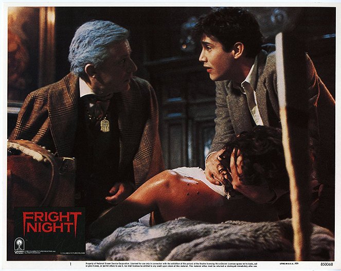 Fright Night - Lobbykaarten - Roddy McDowall, William Ragsdale